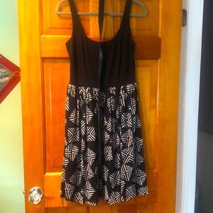 London Style Chiffon Skirt Skater Dress